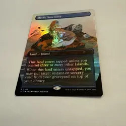 Mystic Sanctuary FOIL Borderless 2143 Secret Lair Dandan SLD MTG Rare Unplayed - Image 3