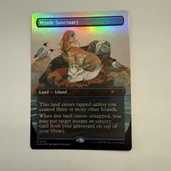 Mystic Sanctuary FOIL Borderless 2143 Secret Lair Dandan SLD MTG Rare Unplayed - Image 4