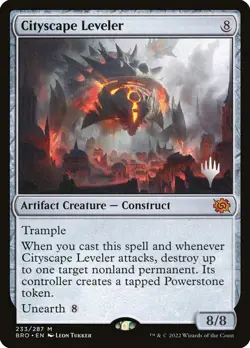Cityscape Leveler Promo Pack The Brothers' War NM MTG - Image 1