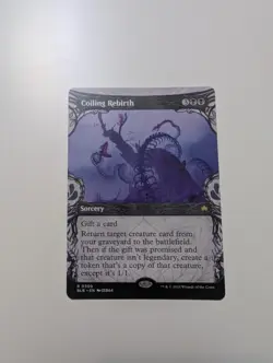 MTG - Coiling Rebirth (Showcase) - Bloomburrow NM/M Condition - Image 1