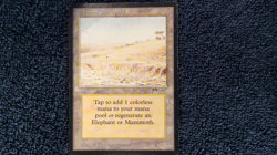 ELEPHANT GRAVEYARD Arabian Nights rare Magic the Gathering Moderate play - Image 2