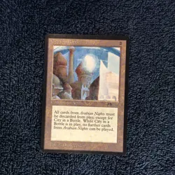 CITY IN A BOTTLE Arabian Nights rare Magic the Gathering Unplayed NM - Image 4