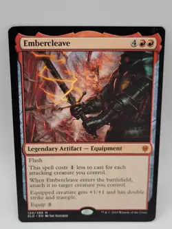 Embercleave ELD Mythic Rare 120/269 MTG Lightly Played Equipment - Image 1