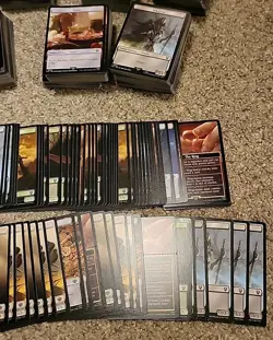 800x MTG Magic The Gathering Tales of Middle Earth Commander Tokens LOTR NM - Image 2