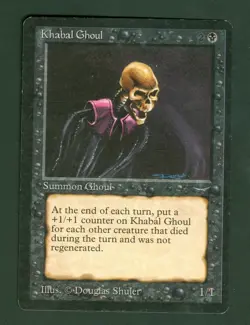 KHABAL GHOUL Arabian Nights uncommon Magic the Gathering Unplayed Near Mint - Image 1
