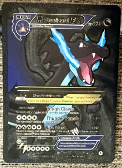 Pokemon TCG Charizard V VMAX GX EX 5 Black Card Lot - Image 2