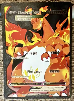 Pokemon TCG Charizard V VMAX GX EX 5 Black Card Lot - Image 3
