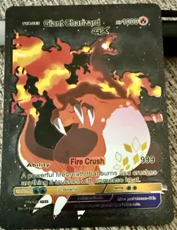 Pokemon TCG Charizard V VMAX GX EX 5 Black Card Lot - Image 5