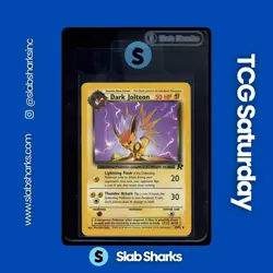 2000 POKEMON TEAM ROCKET #38/82 DARK JOLTEON - Image 1