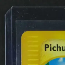 2002 POKEMON EXPEDITION SET #58 PICHU REVERSE HOLO RARE - Image 3