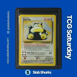 2000 POKEMON BASE SET 2 #30/130 SNORLAX - Image 1