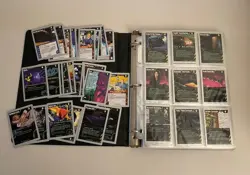 NETRUNNER CCG v1.0 Huge Lot of 326 CARDS 1996 WOTC Commons Rares Vintage - Image 1
