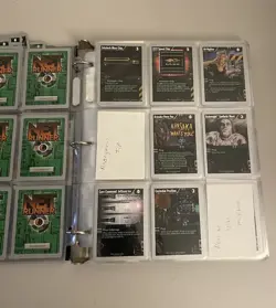 NETRUNNER CCG v1.0 Huge Lot of 326 CARDS 1996 WOTC Commons Rares Vintage - Image 4