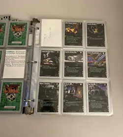 NETRUNNER CCG v1.0 Huge Lot of 326 CARDS 1996 WOTC Commons Rares Vintage - Image 5