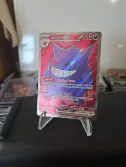 Pokemon TCG Gengar EX Temporal Forces Ultra Rare Card 193/162 Scarlet & Violet - Image 1