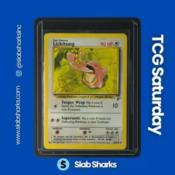 2000 POKEMON BASE SET 2 #48/130 LICKITUNG - Image 1
