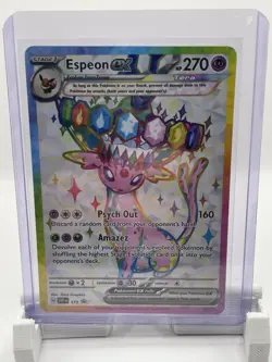 Pokemon Espeon ex Promo SVP175 Sv: Scarlet & Violet Holo Card - Image 1