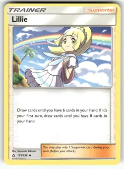 Lillie SM - Ultra Prism Uncommon Pokemon Lightly played - Image 1
