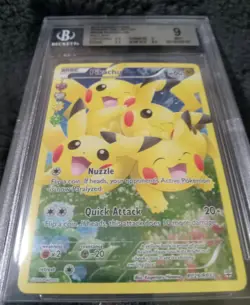 Pokemon Pikachu RC29/RC32 Legendary Treasures Radiant Collection BGS 9 ☆no PSA 9 - Image 3