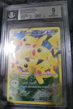 Pokemon Pikachu RC29/RC32 Legendary Treasures Radiant Collection BGS 9 ☆no PSA 9 - Image 5