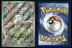 ✰ MEOWTH 106/094 ILLUSTRATION RARE PHANTASMAL FLAMES POKEMON ✰ NM/M - Image 1