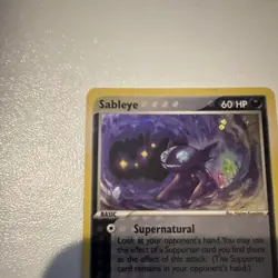 Pokemon TCG Sableye EX Sandstorm Holo Rare Basic 60HP 10/100 2003 - Image 5