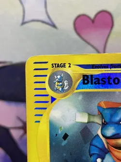 Pokemon TCG Expedition Blastoise Reverse Holo 36/165 Vintage LP/MP - Image 3