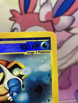 Pokemon TCG Expedition Blastoise Reverse Holo 36/165 Vintage LP/MP - Image 4