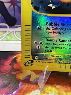 Pokemon TCG Expedition Blastoise Reverse Holo 36/165 Vintage LP/MP - Image 5