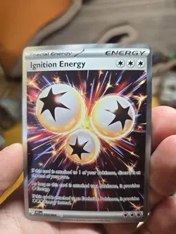 Pokemon TCG – Ignition Energy 124/094 – Phantasmal Flames – Secret Rare – NM/M - Image 1