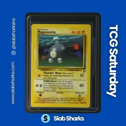 2000 POKEMON BASE SET 2 #79/130 MAGNEMITE - Image 1