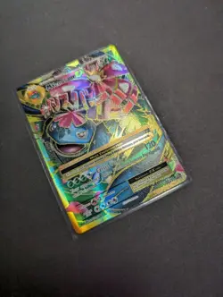 M Venusaur EX Ultra Rare (Full Art) 100/108 XY Evolutions Holo -NM- Pokemon - Image 4