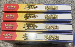 Pokemon TCG Ascended Heroes - First Partners Deluxe Pin Collection - SEALED x4 - Image 1
