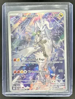 2025 Pokemon Journey Together N's Reshiram #167/159 - Image 1