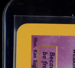 1999 POKEMON FOSSIL #6/62 HAUNTER HOLO RARE - Image 3