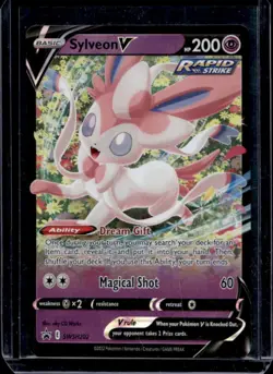 2019-2023 Pokemon SWSH Black Star Promos Sylveon V #SWSH202 - Image 1