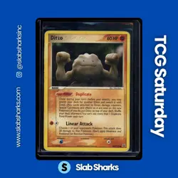 2005 POKEMON EX DELTA SPECIES #62/113 DITTO (GEODUDE) - Image 1