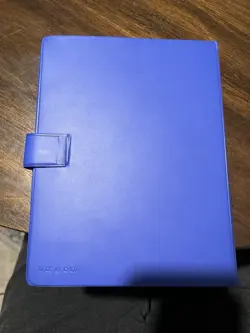 Vintage Pokemon Blue Charmander Pocket 72-Card Binder 1999 - Image 2