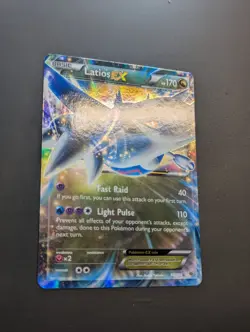 Latios EX 58/108 Holo Rare EX Roaring Skies Pokemon - Image 2