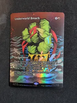 Underworld Breach 0010 PZA Foil Teenage Mutant Ninja Turtles MTG - Image 1