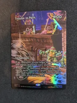 Trouble in Pairs (Borderless) Teenage Mutant Ninja Turtles Source Material Foil - Image 1