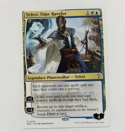 Teferi, Time Raveler (White Border) Mystery Booster 2 Regular - Image 1
