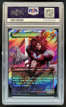 2025 MTG Kuja Genome Sorcerer Trance Fate Defied Borderless Surge #0544 PSA 10 - Image 2