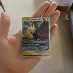 Pokemon Pikachu & Zekrom GX TCG Sun & Moon Team Up Holo Ultra Rare Card 33/181 - Image 1