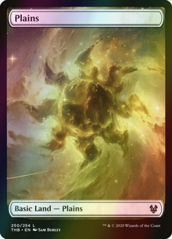 MTG Plains (250) Full Art Foil ** Theros Beyond Death ** English (NM) - Image 1