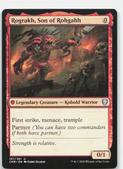 Rograkh, Son of Rohgahh *Regular* CMR 197 NM - Image 1