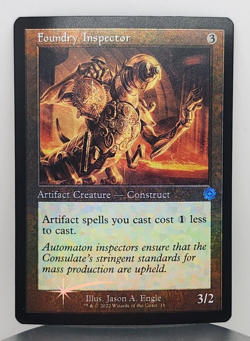 Foil - Foundry Inspector - The Brothers' War: Retro Frame Artifacts (BRR) - MTG - Image 1