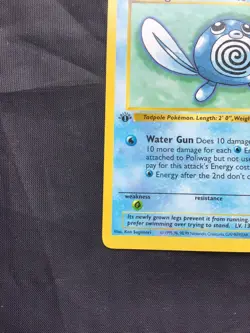 Pokemon Cards: Base Set 1st Edition Common: Poliwag 59/102 - Image 5