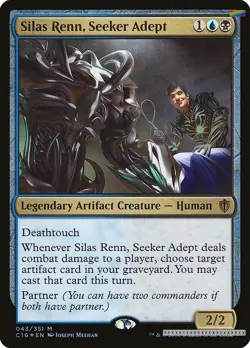 Silas Renn, Seeker Adept [C16 - 43] - LP [Foil] TCG MTG - Image 1