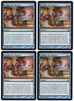 Muddle the Mixture x4 4x 2005 Ravnica: City of Guilds PLAYSET Instant MTG NM AZ1 - Image 1